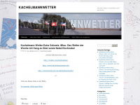 wetterkachelmann.wordpress.com Webseite Vorschau