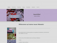 hauchzart.ch Webseite Vorschau