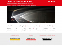 clubplasma.be Webseite Vorschau