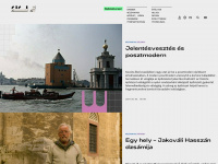 epiteszforum.hu Webseite Vorschau