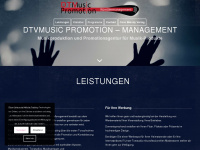dtvmusic.de Webseite Vorschau