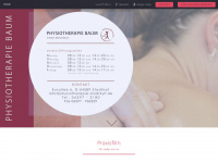 physiotherapie-stadtkyll.de Webseite Vorschau