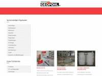geopohl.com Webseite Vorschau