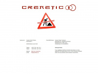crenetic.de Webseite Vorschau