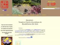 denshinji.fr Webseite Vorschau