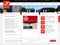 jk-de.com Webseite Vorschau