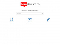 berndeutsch.ch Webseite Vorschau