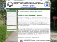 bunker-wollenberg.eu Webseite Vorschau