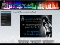 music-palast.com Webseite Vorschau
