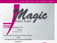 friseurteam-magic.de Webseite Vorschau
