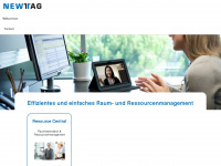 newtag.ch Webseite Vorschau