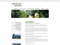 harzburger-wanderseite.de Webseite Vorschau