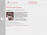 klinik-am-steigerwald-stiftung.de Webseite Vorschau