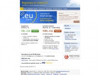 registrace-domeny-eu.cz Webseite Vorschau