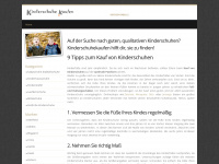 kinderschuhekaufen.com Webseite Vorschau
