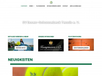 schonnebeck-tennis.de Webseite Vorschau
