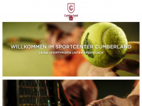 sportcentercumberland.at Webseite Vorschau