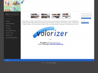 valorizer.ch Webseite Vorschau