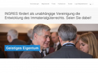 ingres.ch Webseite Vorschau
