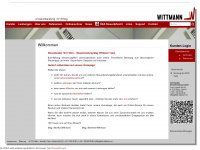 stb-wittmann.at Webseite Vorschau