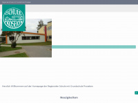schule-proseken.de Webseite Vorschau