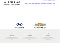 garage-peier.ch Webseite Vorschau