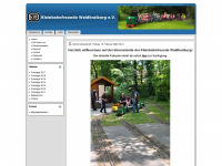 kleinbahn-waldkraiburg.de Webseite Vorschau