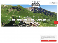 berggasthausfirst.ch Webseite Vorschau