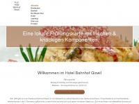 bahnhofgiswil.ch Webseite Vorschau