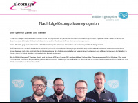 alcomsys.ch Webseite Vorschau