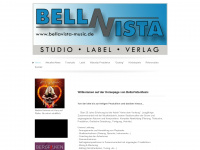 bellavista-music.de Webseite Vorschau
