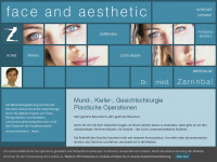 gesichtschirurgie-berlin.com Webseite Vorschau