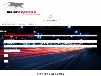 meier-express.ch Webseite Vorschau