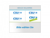 csu-bayreuth.de Webseite Vorschau