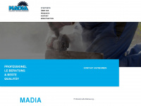madia.at Webseite Vorschau
