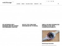 watchlounge.com Webseite Vorschau