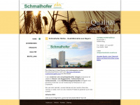 schmalhofer-muehle.de Webseite Vorschau