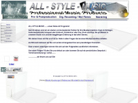 all-style-music.com Webseite Vorschau