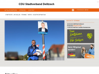 cdu-delitzsch.de Webseite Vorschau