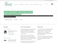 aat-biogas.at Webseite Vorschau
