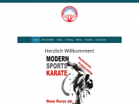 sportkarate-aachen.de Webseite Vorschau