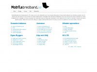 mobilabredband.se Webseite Vorschau