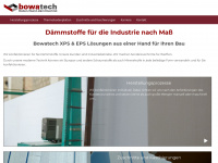 bowatech.de Webseite Vorschau