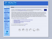 zf-health.org Webseite Vorschau