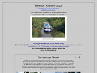 elbinsel-kalender.de Webseite Vorschau