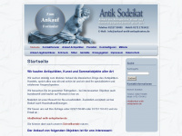 ankauf-antik-antiquitaeten.de Webseite Vorschau