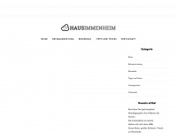 haus-immenheim.de Webseite Vorschau