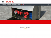 mtechnic.de Webseite Vorschau