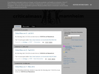 criticalmassmannheim.blogspot.com Webseite Vorschau