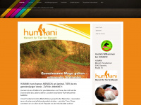 humani.at Webseite Vorschau